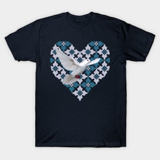 Flying White Dove T-Shirt